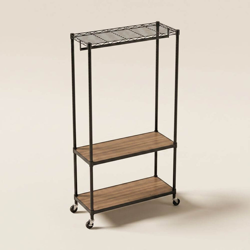Onyx 3 Tier Garment Rack Black
