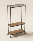 Onyx 3 Tier Garment Rack Black - WARDROBE - Garment Racks - Soko and Co