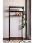 Onyx 3 Tier Over Laundry Machine Shelving Unit Black - HOME STORAGE - Shelves and Cabinets - Soko and Co