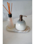 Osteto Ceramic Soap Dispenser Coastal - BATHROOM - Soap Dispensers and Trays - Soko and Co