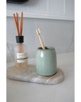 Osteto Ceramic Tumbler Seafoam - BATHROOM - Toothbrush Holders - Soko and Co