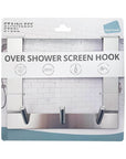 Over Shower Screen Triple Hook
