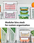 OXO Produce Saver Medium Fridge Bin - KITCHEN - Food Containers - Soko and Co