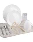 Pop Up Drying Mat Almond - KITCHEN - Dish Racks and Mats - Soko and Co