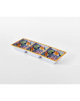 Prepara 3 Section Taco Tray Yellow - KITCHEN - Entertaining - Soko and Co