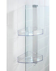 Prima 2 Tier Over Door Corner Shower Caddy - BATHROOM - Shower Caddies - Soko and Co