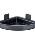 Prima Adhesive Corner Shower Basket Black - BATHROOM - Suction - Soko and Co
