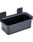 Prima Adhesive Shower Basket Black - BATHROOM - Suction - Soko and Co