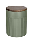 Refia 1.1L Canister Green - BATHROOM - Makeup Storage - Soko and Co