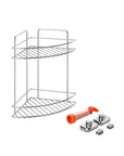 Reflex 2 Tier Corner Shelf - BATHROOM - Shower Caddies - Soko and Co
