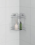 Reflex 2 Tier Corner Shelf - BATHROOM - Shower Caddies - Soko and Co