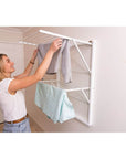 Rialto 2 Tier Wall Mounted Airer With Cover - LAUNDRY - Airers - Soko and Co