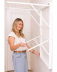 Rialto 2 Tier Wall Mounted Airer With Cover - LAUNDRY - Airers - Soko and Co