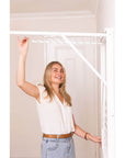 Rialto 2 Tier Wall Mounted Airer With Cover - LAUNDRY - Airers - Soko and Co