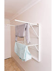 Rialto 2 Tier Wall Mounted Airer With Cover - LAUNDRY - Airers - Soko and Co