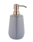Sirmione Ceramic Soap Dispenser Slate - BATHROOM - Soap Dispensers and Trays - Soko and Co