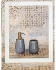 Sirmione Ceramic Soap Dispenser Slate - BATHROOM - Soap Dispensers and Trays - Soko and Co