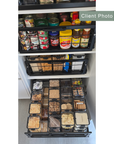 Medium Pull Out Pantry Drawer Black - KITCHEN - Shelves and Racks - Soko and Co