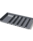 Soko Utensil Tray Grey 6-Section - KITCHEN - Cutlery Trays - Soko and Co