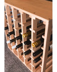Sorrento Rustic 30 Bottle Timber Wine Rack - WINE - Wine Racks - Soko and Co