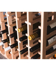Sorrento Rustic 30 Bottle Timber Wine Rack - WINE - Wine Racks - Soko and Co