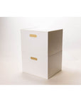 Staco Stacking & Collapsible Storage Box with Lid Large - WARDROBE - Storage - Soko and Co