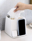 The Ledge Tissue Holder Cube - BATHROOM - Makeup Storage - Soko and Co