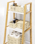 Vabriano Lidded Woven Storage Box Cream - HOME STORAGE - Baskets and Totes - Soko and Co