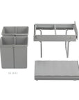 Wesco 32L Double Pull Out Cupboard Bin - KITCHEN - Bins - Soko and Co