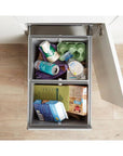 Wesco 40L Double Pull Out Cupboard Bin - KITCHEN - Bins - Soko and Co