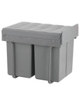 Wesco 40L Double Pull Out Cupboard Bin - KITCHEN - Bins - Soko and Co