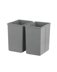 Wesco 40L Double Pull Out Cupboard Bin - KITCHEN - Bins - Soko and Co
