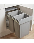 Wesco 52L Double Pull Out Cupboard Bin - KITCHEN - Bins - Soko and Co