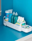 Youcopia RollOut Small Under Sink Caddy White - KITCHEN - Organising Containers - Soko and Co