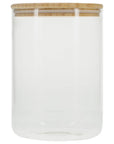 3.5L Round Glass Pantry Container with Bamboo Lid - KITCHEN - Food Containers - Soko and Co