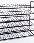 48 Bottle Heavy Duty Wine Rack Matte Black - WINE - Wine Racks - Soko and Co