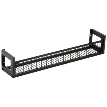 48cm Wall Mounted Spice Rack Matte Black