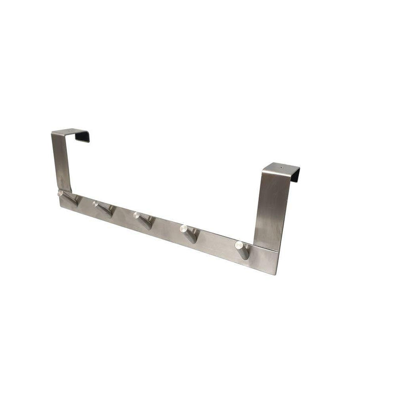 5 Hook Stainless Steel Over Door Hook