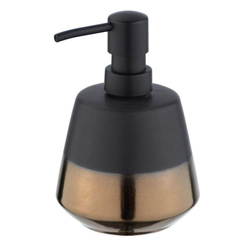Brandol Ceramic Soap Dispenser Black & Copper