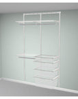 Elfa 1200 Standard Wardrobe Storage Solution White - ELFA - Ready Made Solutions - Soko and Co