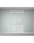 Elfa 1200 Standard Wardrobe Storage Solution White - ELFA - Ready Made Solutions - Soko and Co
