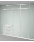 Elfa Hang Out Wardrobe Storage Solution White - ELFA - Ready Made Solutions - Soko and Co