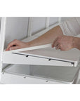 Elfa Left Bracket Cover D: 50 White - ELFA - Brackets - Soko and Co