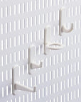 Elfa Storing Board Hook Long 3 Pack White - ELFA - Storage Track and Storing Board - Soko and Co