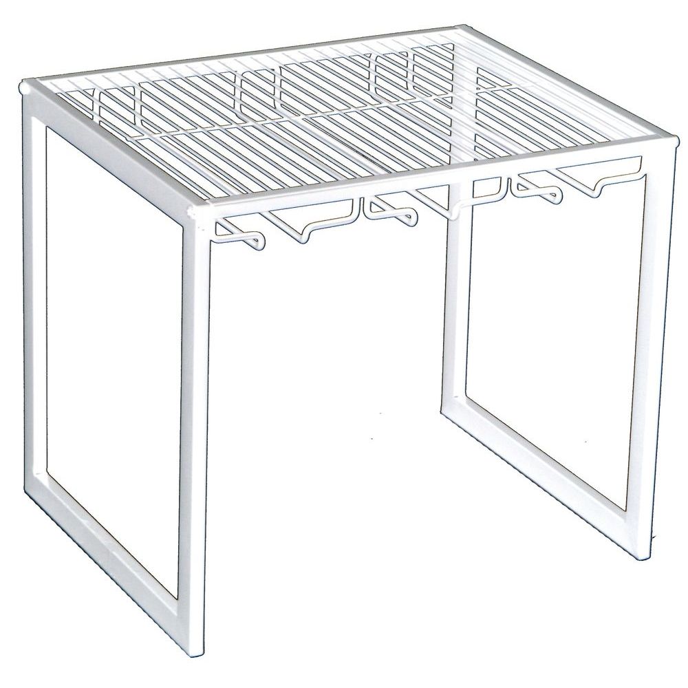 Freestanding Wine Glass Rack White | Soko & Co