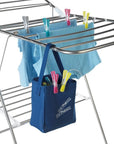 Hanging Peg Bag Blue - LAUNDRY - Accessories - Soko and Co