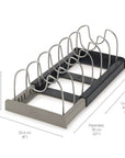 Joseph Joseph DrawerStore Expandable Cookware Organiser Rack Grey - KITCHEN - Shelves and Racks - Soko and Co