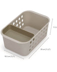 Joseph Joseph EasyStore Small Bathroom Storage Basket Ecru - BATHROOM - Squeegees and Cleaning - Soko and Co