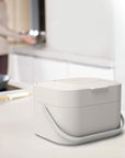 Joseph Joseph Stack 4L Kitchen Compost Bin White - KITCHEN - Bench - Soko and Co