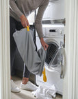 Joseph Joseph Tota 60L Twin Laundry Hamper Grey - LAUNDRY - Hampers - Soko and Co